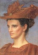 Joseph E.Southall The Coral Necklace oil painting